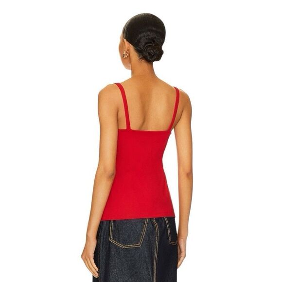 NEW Susana Monaco V Neck Top in Sugar XSmall - Picture 7 of 8